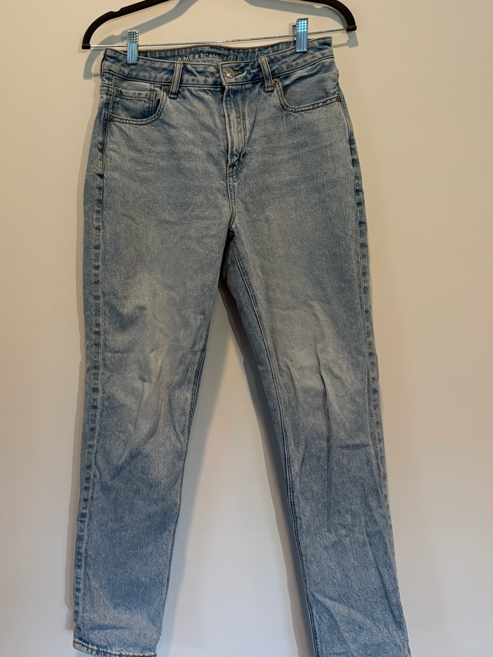 American Eagle Outfitters Light Blue High-Rise Women's Jeans